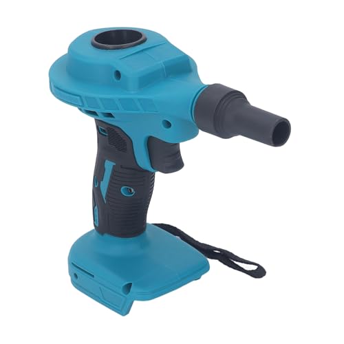Fafeicy Soplador de Aire Eléctrico, Soplador de Polvo Portátil con Batería con Energía Eólica de 8 Niveles, para Interfaces BL1830 BL1840 BL1850, Alta Eficiencia, Amplia Aplicación, Potente Motor,