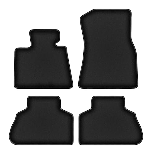 Tapis de sol anti-glisse pour BMW X5 G05 SUV velours noir protection durable