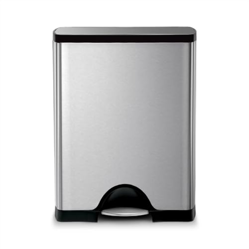 simplehuman rectangular step trash can