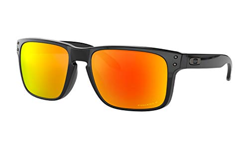 Ray Ban 0OO9102 Gafas de sol, Wrap, Polarizadas, 57, Polished Black