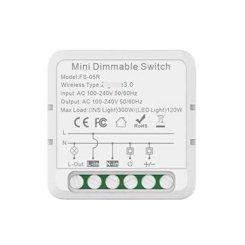 Interruptor inteligente para iluminación del hogar multifuncional 100-240V