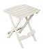 Produktbild "Allibert by Keter" Quickfold Klapptisch für Balkon und Garten, weiß , wetterfest, auch perfekter Campingtisch oder Grill-Beistelltisch, 44 x 38 x 50 cm