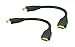 Produktbild 2 Stück SunshineTronic High Speed HDMI - Adapterkabel - Ultra HD, 4Kx2K, Full HD, 3D, ARC, CEC - 20cm