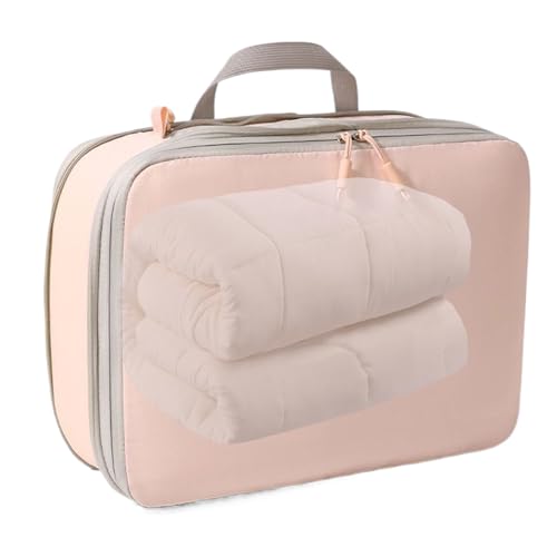 Nhujevkom Bolsas De Compresión Para Almacenamiento, Organizador Grande De Equipaje Bolsas De Vacío Para Empaque, Organizador Impermeable Para Ropa De Senderismo Camping Y Electrónicos