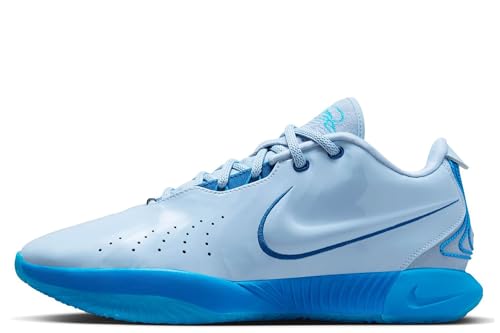 NIKE LeBron XXI Basketball Shoes (FQ4052-400, Light Armory Blue/Blue Hero/Glacier Blue/Court Blue) Size 10.52
