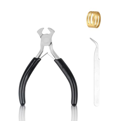 Image of Jewelry Pliers,Nail Puller Tool for Carpenter,End Cutting Pliers,End Nippers for Zipper Install Stops,Jewelry Making Tools for Crafts