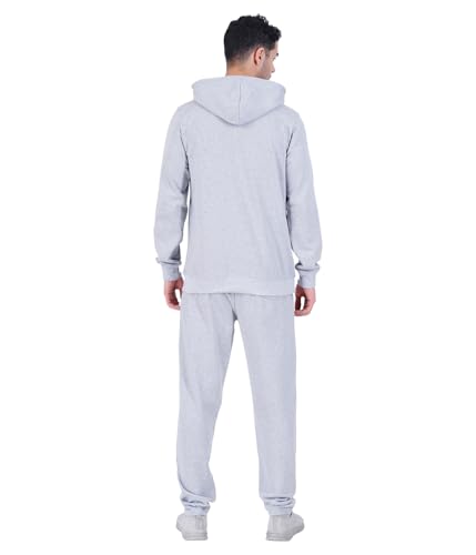 Image of hotfits Men's 2 Piece Outfits Sweatshirt Hoodies & Sweat Pant Lounge Sets |Co-ords Set for Men | Stylish Dresses for Men | Night Wear, Gym Wear, Vacation Wear Outfits