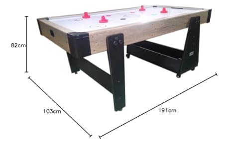 TopTable Airhockey Easy Mobile Holz 6.5ft - Airhockey Klappbar – Bild 7