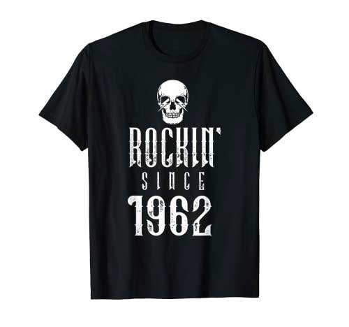 Classic 60 Birthday Shirt Classic Rock 1962 Birthday Camiseta