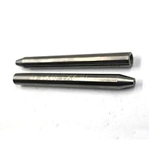 2PCS Focusing Tube 0.300 x 0.040 x 3 Waterjet Cutting Nozzle Tungsten 7.62 x 1.02 x 76.2 mm Water Jet Abrasive Cutting Nozzle of Teenking Waterjet Head Mixing Tube