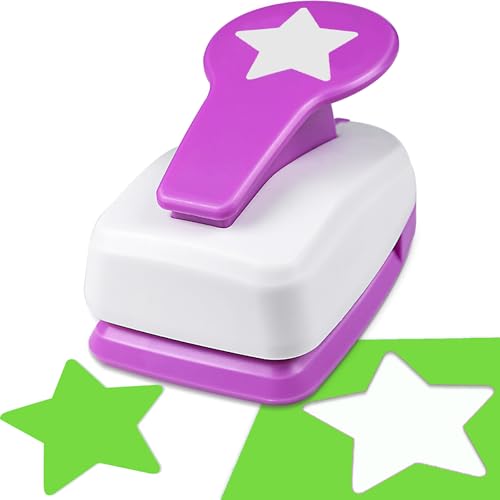 Star Hole Punch, 2 inch Star Punches for Paper Craft, Card Making Scrapbook