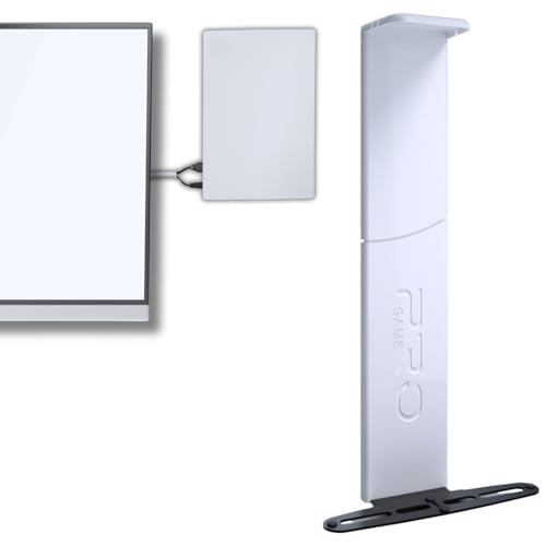 Elegante Soporte de Pared PS5 V2 para Disco y versión Digital, PS5-Blanco