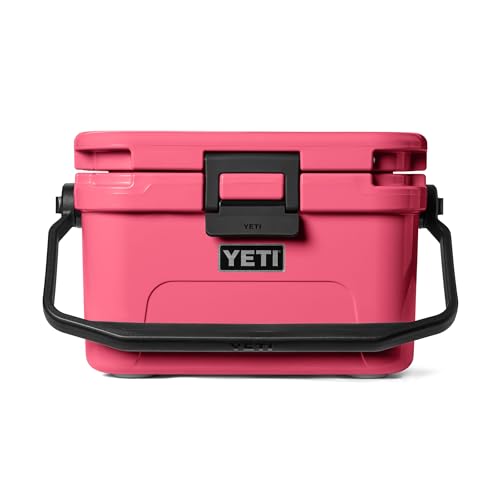 YETI Roadie 8 Hard Cooler, Portable Insulated Ice Chest, Tropical Pink - image 1