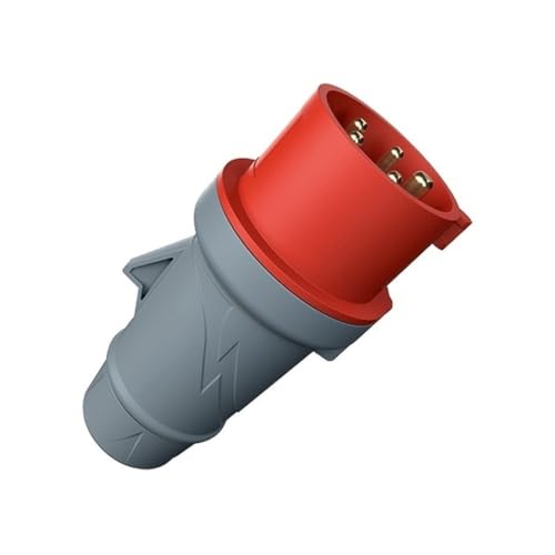 Enchufe industrial 5p 32A original de 400V para conexiones de fuerza de cinco polos