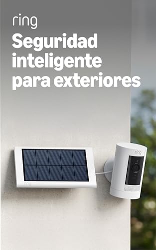 Cámara de vigilancia wifi HD Ring exterior solar Stick Up Cam para exterior de domicilio