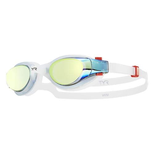 Image of TYR Adult Vesi Goggles - Low Profile Pool Training Fitness Swim Eyewear