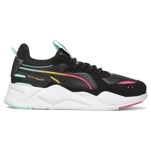 PUMA Mens Rs-X Wal Mas Camp Lace Up Sneakers Shoes Casual - Black