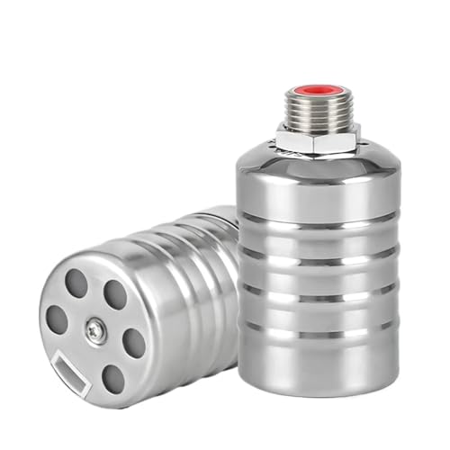 1-5 pezzi Valvola a sfera galleggiante in acciaio inossidabile ontrollo automatico del livello dell'acqua di riempimento della torre serbatoio(DN20,1 to 2 Upper Inlet)