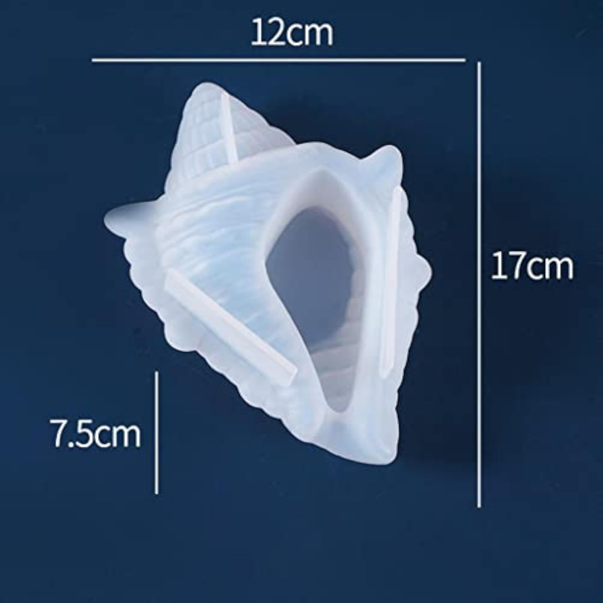 Epoxy Resin Molds Storage Box Conch Shaped Tray Mold