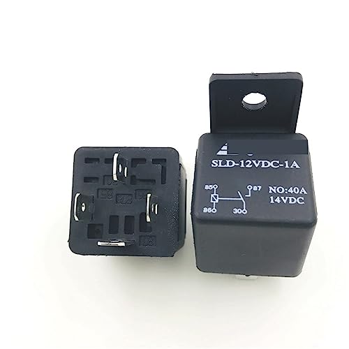 Relais voiture 4 broches normalement ouvert SLD-24VDC-1A 40A pour circuit électrique