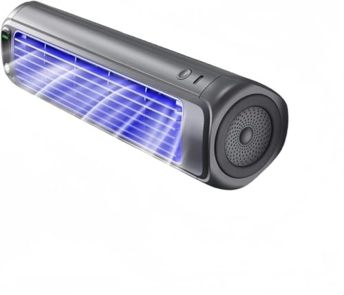 スポットクーラー 移動式エアコン 家庭用 ポータブル 小型 静音 急速冷却 3段階風量 省エネ 車中泊/屋外/室内兼用 熱中症対策 (グレーです)