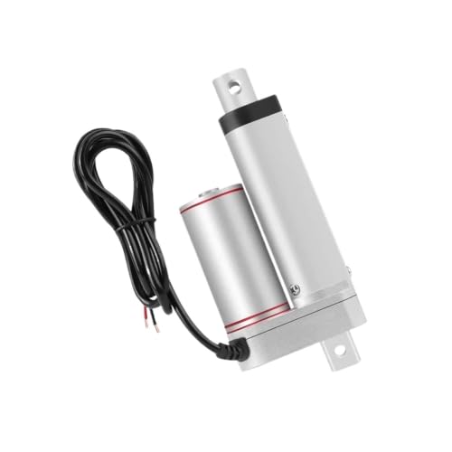 Actuador lineal de 24V con carrera de 400mm y fuerza de 1000N para automatización