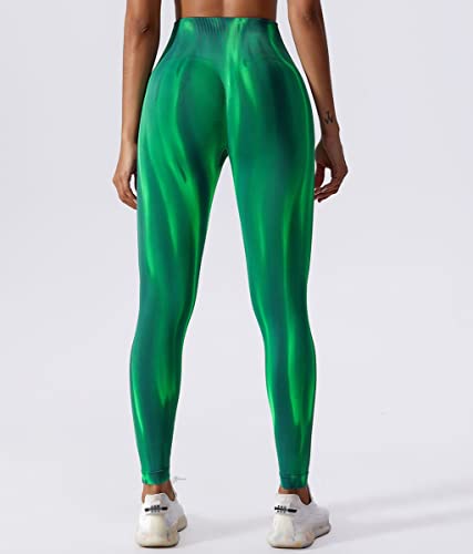 Women’s High Waist Butt Lifting Workout Yoga Leggings Compression Tummy Control Pants4