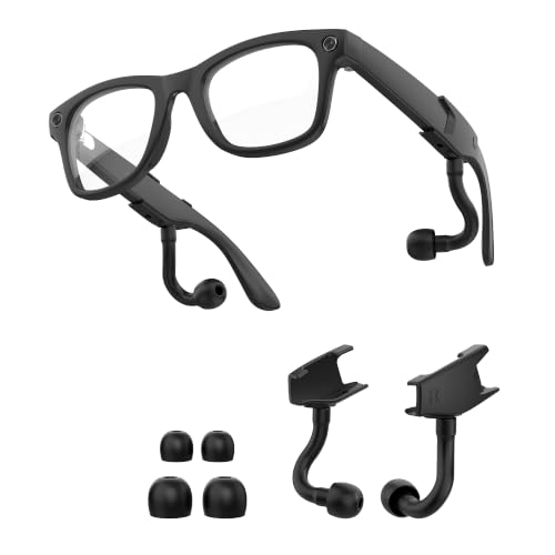 HIBLOKS Voice Privacy Ear Tips for Ray-Ban Meta Smart Glasses Accessories