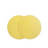 Runde Messingplatten H62 – 2 mm dick, 150/180/200 mm Durchmesser for Bastelarbeiten und Reparaturen(2 * 200mm)