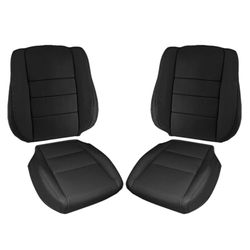 Housses de siège en cuir microfibre noir pour Honda Accord 2008-2012
