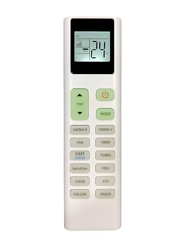Image of Upix AC Remote No. 254 (with Backlight), Compatible /Replacement for Kelvinator AC Remote (Exactly Same Remote Will Only Work)