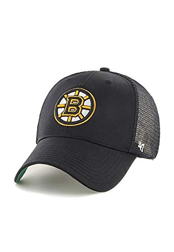 Gorra trucker negra de Boston Bruins NHL MVP Branson de 47 Brand - Negro, Talla única