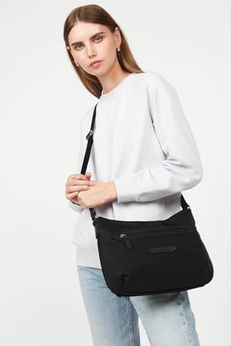 Lancaster Bolso Basic Sport, bolso de hombro casual y resistente para mujer 2