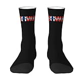 ASYG Norway Crew Socks Norway Flag Socks Dress Socks Norway Stockings Socks Gifts Novelty Socks