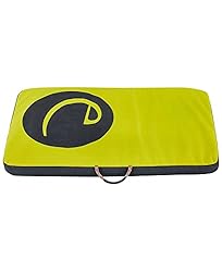 Edelrid Sit Start II Crashpad: La colchoneta de salida EDELRID para salidas sentadas difíciles o como complemento a colchonetas de boulder más grandes. Espuma de PE de alta calidad para buenas propiedades de amortiguación. Carcasa exterior robusta fabricada en nailon 600 D Asa de ...