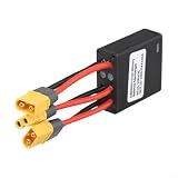 SiSinkal Modulo parallelo a doppia batteria 40A Scarico bilanciato 10-100V per alloggiamento in alluminio per E-Bike Gestione intelligente della batteria doppia per parti e accessori per biciclette