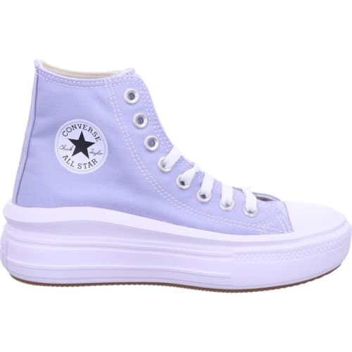 All Star Move Platform Lilac baskets compensées confortables pour grandir - 6