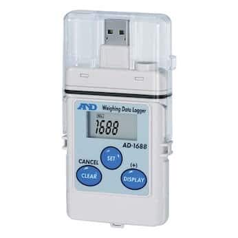 A&D Weighing AD-1688 Datalogger Stores Approx 5000 Readings and Uploads to Excel Spreadsheet