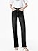 Sidefeel Women's High Waisted Jeans Stretchy Raw Hem Straight Leg Denim Pants Size 14 Black