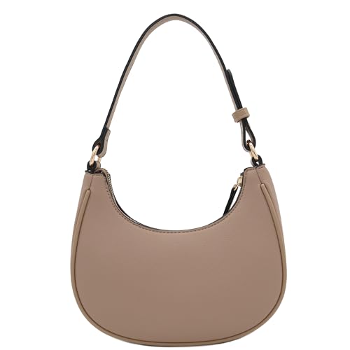 Image of FashionPuzzle Small Crescent Shoulder Bag Underarm Purse