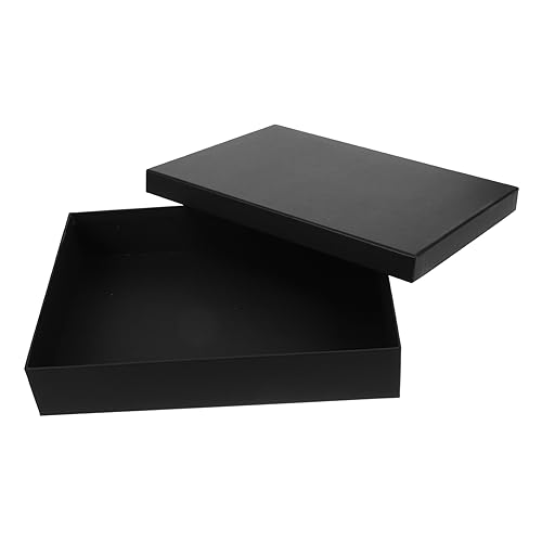 HEALLILY Caja de regalo para camisas y corbatas, caja de regalo reutilizable para cumpleaños, boda, aniversario, almacenamiento versátil y embalaje de decoración