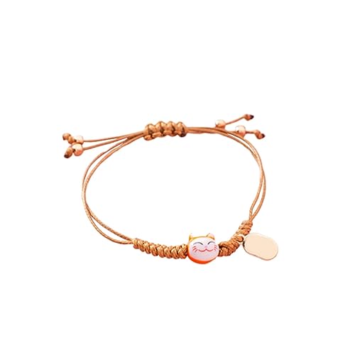 CALLARON Pulsera De De Moda Alcancía De Gato Juguetes Para Gatos Etiqueta De Gato Pulseras a Juego Gato Gatos De Interior Para Gatos Cepillo Para Gatos Light Brown