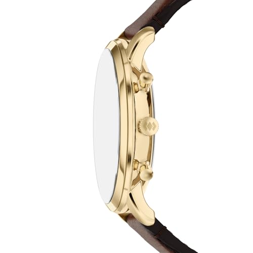 Image of Fossil Neutra Brown Quartz Leather Watch FS6162