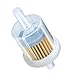 Panari 1/4 Inline Fuel Filter Kit for Brigs and Straton 691035 493629 for Kawasaki 49019-7001 49019-0027 Kohler 2505007S 2505021S Craftsman Toro Lawnmower Ffuel Filter Parts