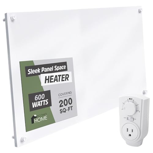 EconoHome 600W Wall Heater Panel