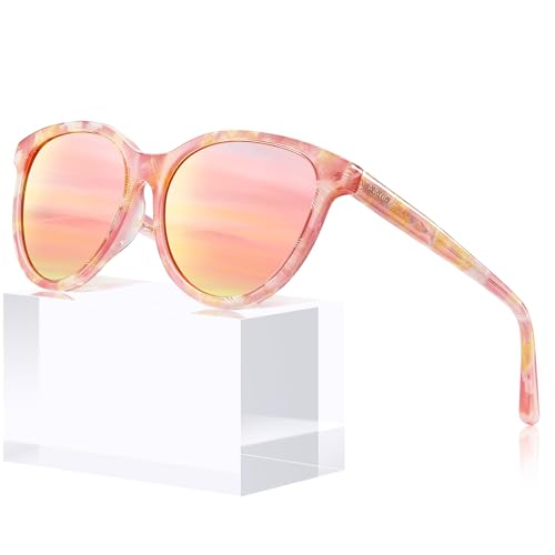 AVAWAY Women's Sunglasses Polarized 100% UV Protection for Driving