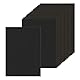 LDXDRU 15 Stück A4 MDF Platten Schwarz, 300 x 210 x 3 mm Dünne Holz-Platten, Dünne Holz-Platten Laser Bastelplattes für Laser, CNC Router, Modellierung, Durchbrochenes, Laubsäge