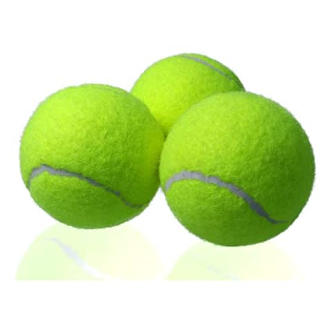 3 Standard-Tennisbälle, Tennisbälle für Training und Spiele, tolles Preis-Leistungsverhältnis (Standard) Cover