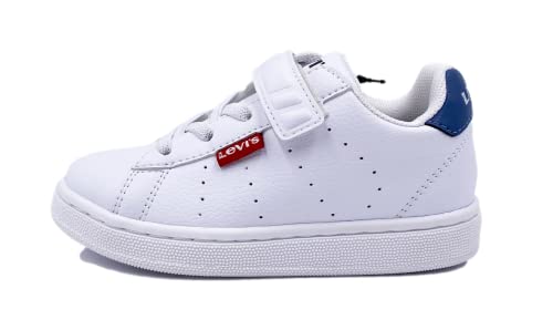 Levi's Kids Avenue, Scarpe con Lacci, White Navy