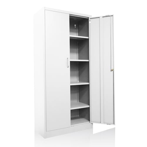 Ondis24 Aktenschrank, Mehrzweckschrank, Schloss, verstellbare...